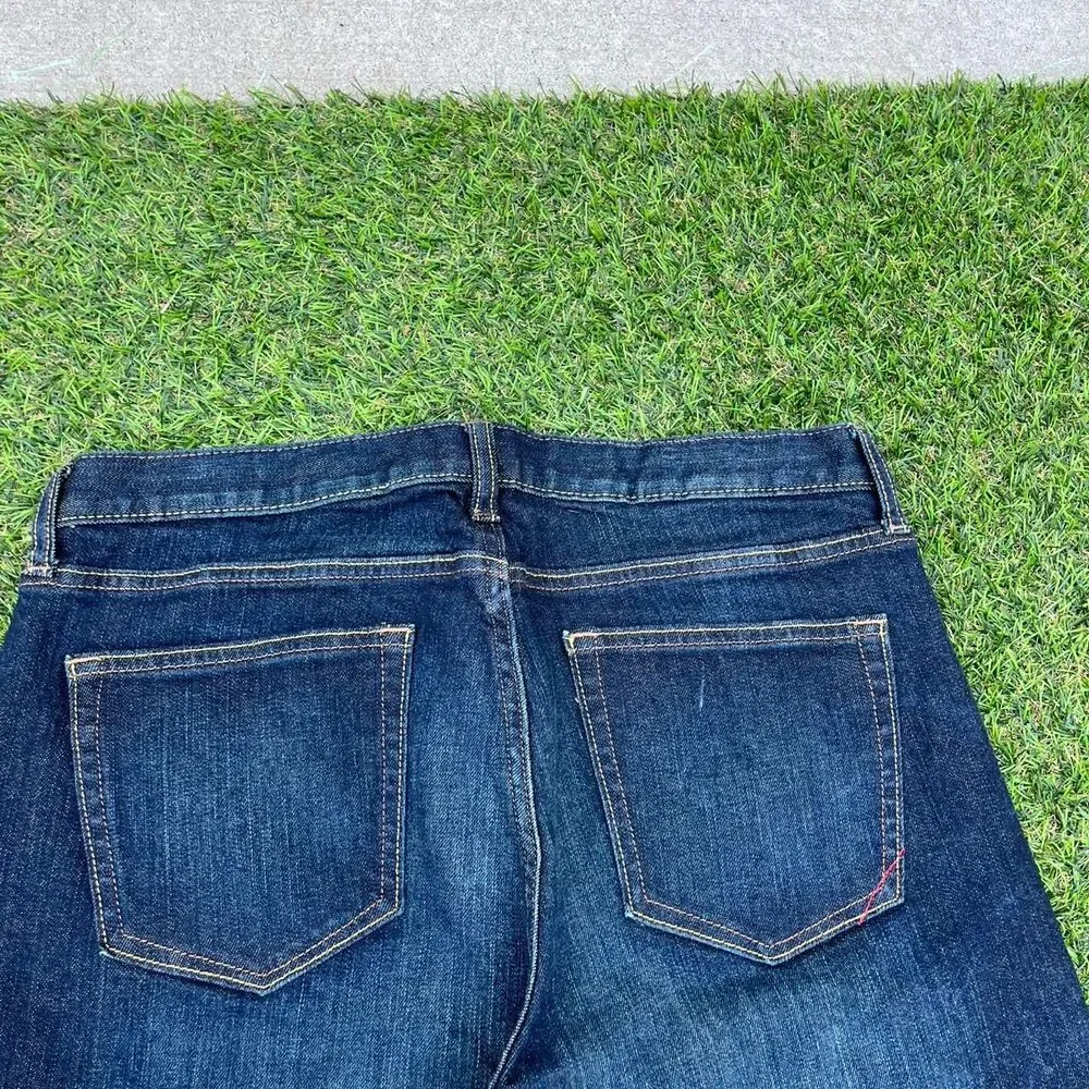 Y2K dark wash Banana-republic Men's straight leg Blue Jeans